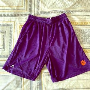 Men’s Large Russell Athletic Clemson shorts